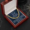 Cuban Link Chain - Necklace Gift for Dad - Jewelry Inns