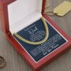 Cuban Link Chain - Necklace Gift for Dad - Jewelry Inns