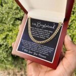 Cuban Link Chain Necklace - Message Card Jewelry - Jewelry Inns