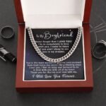 Cuban Link Chain Necklace - Message Card Jewelry - Jewelry Inns