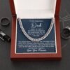Cuban Link Chain - Necklace Gift for Dad - Jewelry Inns