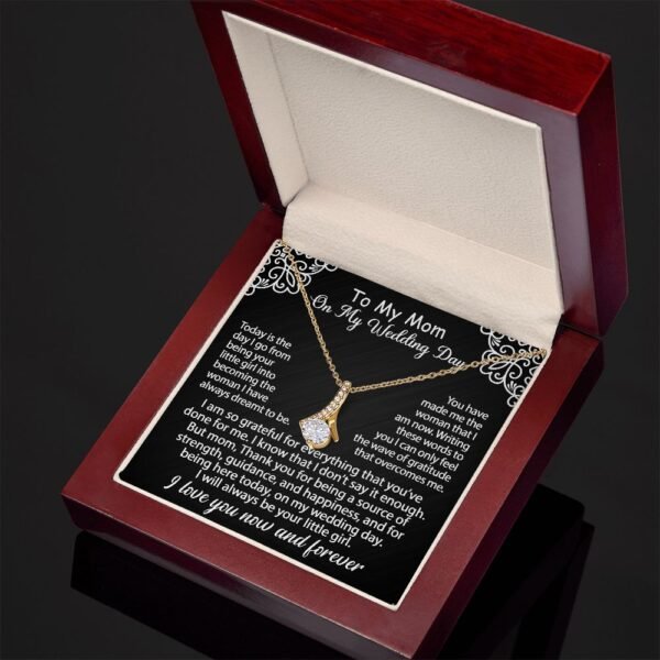 To My Mom Jewelry Gift Set On My Wedding Day - I am so grateful - Alluring Beauty #e79 - Image 9