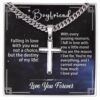 Cuban Link Chain With Cross - Personalized Jewelry - Jewelry Inns