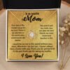 Love Knot Necklace - Personalized Message Card Jewelry - Jewelry Inns