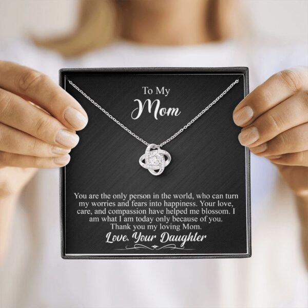 To My Mom Gift - Your are the only person in the world - Love Knot #e144 - Image 7