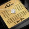 Love Knot Necklace - Personalized Message Card Jewelry - Jewelry Inns