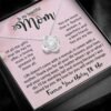 Women's Love Knot Necklace - Message Card Jewelry - Jewelry Inns