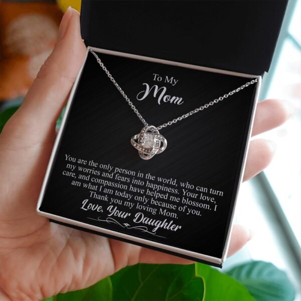 To My Mom Gift - Your are the only person in the world - Love Knot #e144 - Image 5