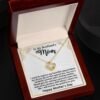 Gifts for Boyfriend's Mom: Gift For Boyfriend's Mom - To My Boyfriend's Mom Necklace, Mother's Day Birthday Xmas Ideas, Love Knot Jewelry Message Card For BF's Mother. Matched with a thoughtful message card.