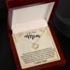 Love Knot Pendant - Personalized Message Card Jewelry - Jewelry Inns