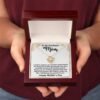 Gifts for Boyfriend's Mom: Gift For Boyfriend's Mom - To My Boyfriend's Mom Necklace, Mother's Day Birthday Xmas Ideas, Love Knot Jewelry Message Card For BF's Mother. Matched with a thoughtful message card.