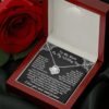 Love Knot Necklace - Personalized Message Card Jewelry - Jewelry Inns
