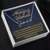 The Best Gift Idea For Mom: Personalized Signature Style Name Necklace - Unique To My Mom Birthday, Mother’s Day, Valentine’s Day, Christmas Gift Ideas, Poem Message Card Pendant Jewelry For Her, is the perfect gift to delight your mother.