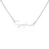 The Best Gift Idea For Mom: Personalized Signature Style Name Necklace - Unique To My Mom Birthday, Mother’s Day, Valentine’s Day, Christmas Gift Ideas, Poem Message Card Pendant Jewelry For Her, is the perfect gift to delight your mother.