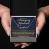 The Best Gift Idea For Mom: Personalized Signature Style Name Necklace - Unique To My Mom Birthday, Mother’s Day, Valentine’s Day, Christmas Gift Ideas, Poem Message Card Pendant Jewelry For Her, is the perfect gift to delight your mother.