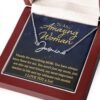 The Best Gift Idea For Mom: Personalized Signature Style Name Necklace - Unique To My Mom Birthday, Mother’s Day, Valentine’s Day, Christmas Gift Ideas, Poem Message Card Pendant Jewelry For Her, is the perfect gift to delight your mother.