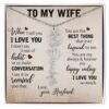 Necklace Gift for Wife - Custom Message Card Jewelry - Jewelry Inns