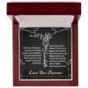 Custom Flower Name Necklace - Message Card Jewelry - Jewelry Inns