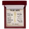 Necklace Gift for Wife - Custom Message Card Jewelry - Jewelry Inns