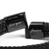 Men's Leather Bracelet - Custom Message Card Jewelry - Jewelry Inns