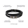 Love You Forever Bracelet - Bracelet Gift for Dad - Jewelry Inns