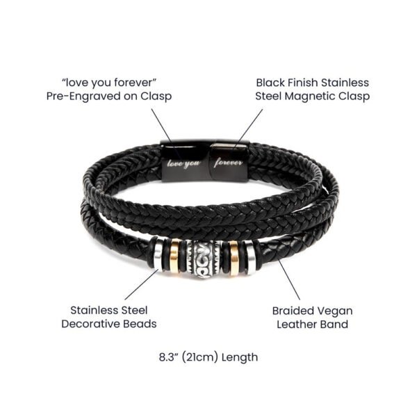 Love You Forever Bracelet - Bracelet Gift for Dad - Jewelry Inns