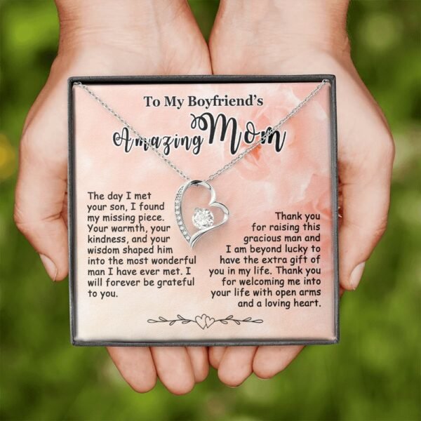 Gifts for Boyfriend's Mom, To My Boyfriends Mom Necklace, Boyfriend's Mom Gifts #e248 - Image 14