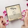 The Best Mother's Day Gift Ideas: To My Mom Necklace, Mother's Day Birthday, Christmas Gift Ideas From Daughter & Son, Poem Message Card Forever Love Pendant Jewelry Present For Her. Show your love to your mom now.