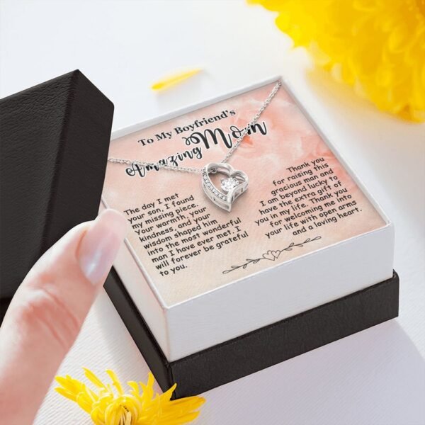 Gifts for Boyfriend's Mom, To My Boyfriends Mom Necklace, Boyfriend's Mom Gifts #e248 - Image 13