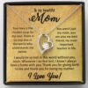 Forever Love Necklace - Mom Message Necklace - Jewelry Inns