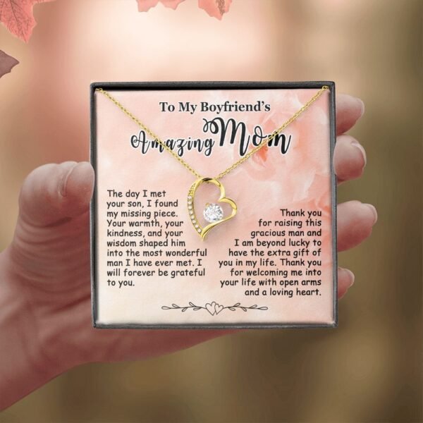 Gifts for Boyfriend's Mom, To My Boyfriends Mom Necklace, Boyfriend's Mom Gifts #e248 - Image 22