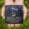 Mom Necklace for Women - Custom Message Card Jewelry - Jewelry Inns