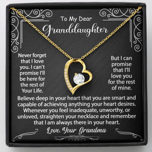 Necklace Gift From Grandma - Necklace for Granddaughter - Jewelry Inns