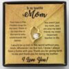 Forever Love Necklace - Mom Message Necklace - Jewelry Inns