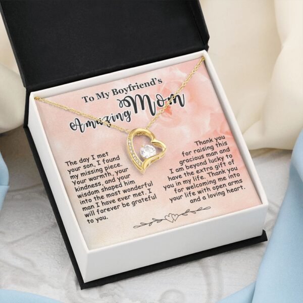 Gifts for Boyfriend's Mom, To My Boyfriends Mom Necklace, Boyfriend's Mom Gifts #e248 - Image 48