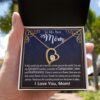 Mom Necklace for Women - Custom Message Card Jewelry - Jewelry Inns