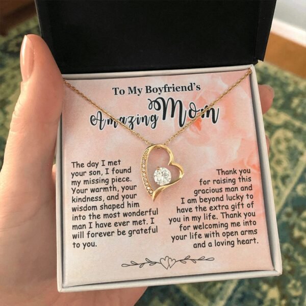 Gifts for Boyfriend's Mom, To My Boyfriends Mom Necklace, Boyfriend's Mom Gifts #e248 - Image 29