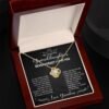 Gifts for Granddaughter: Personalized To My Granddaughter Love Knot Necklace Jewelry Gift For Her Birthday, Graduation, Wedding, Christmas Present From Grandparents. Matched with a thoughtful message card. Make your granddaughter extra special now.