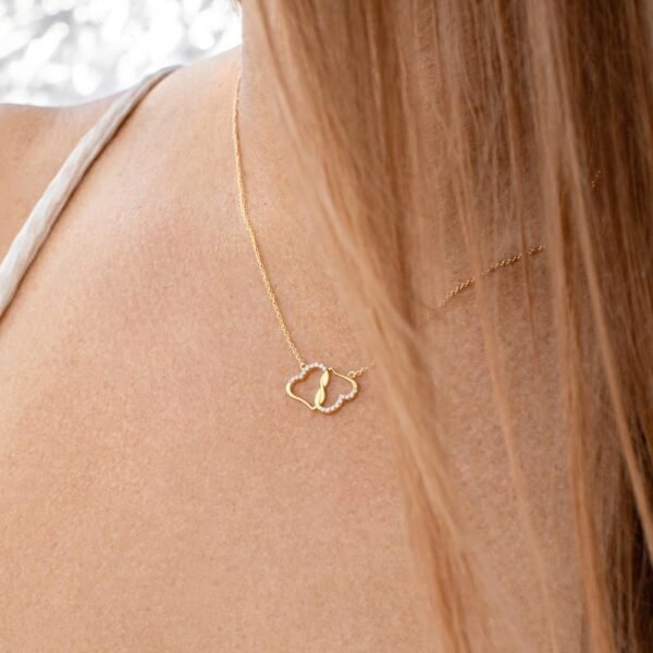 To My Daughter Gift From Mom Solid God & Real Diamond Necklace - The most beautiful chapters - Everlasting Love #e140 - Image 6